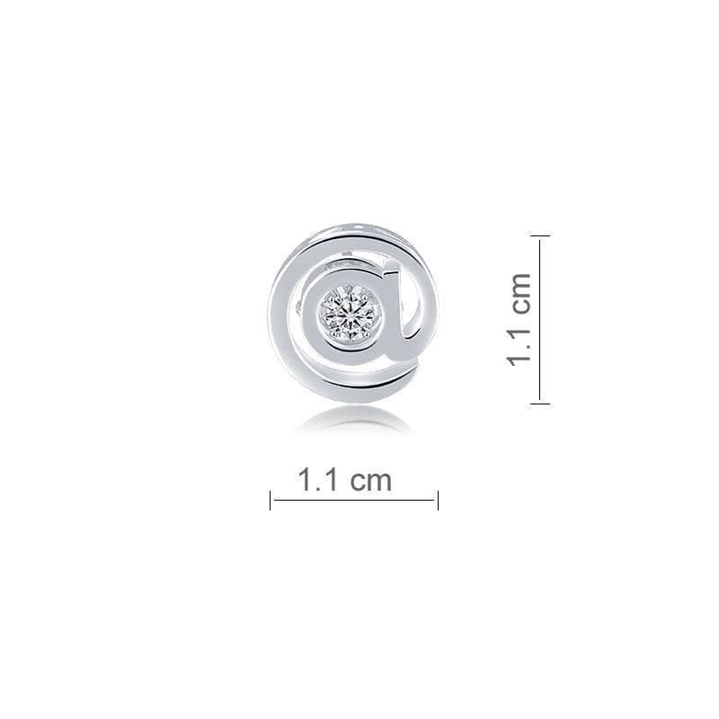 Stud Moissanite Diamond Dancing Stone Earring
