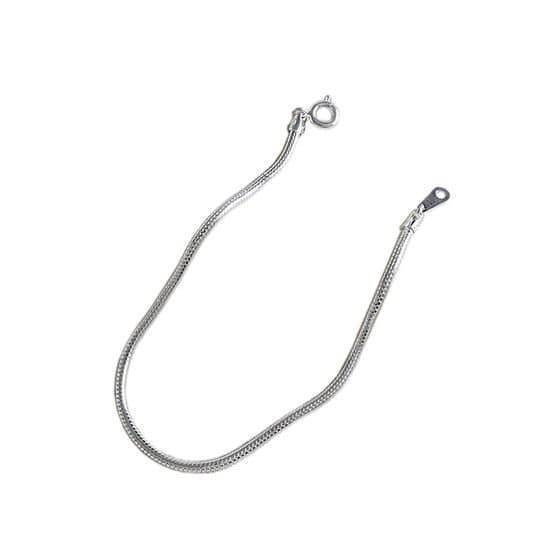 2mm Snake Chain 925 Sterling Silver Bracelet