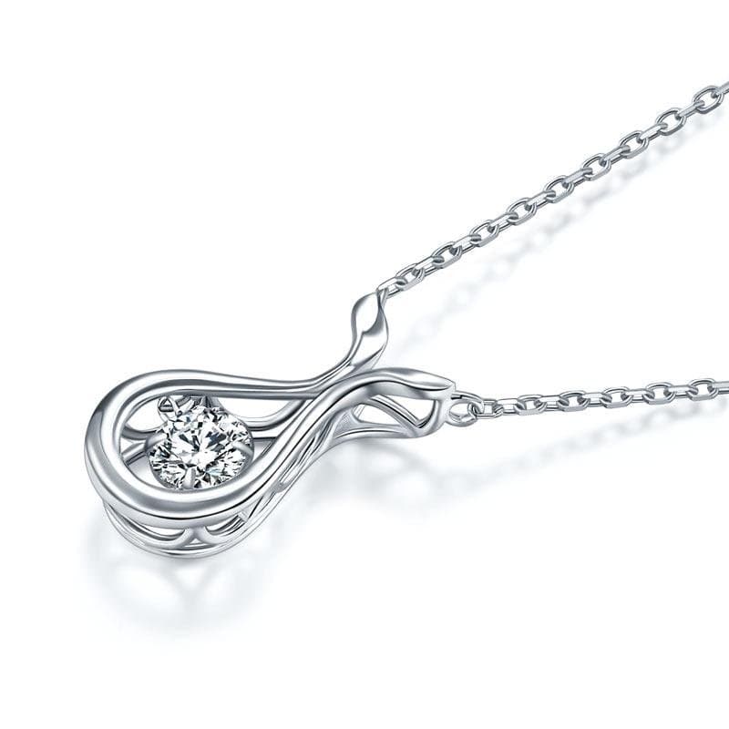 Dancing Stone Water Drop Necklace