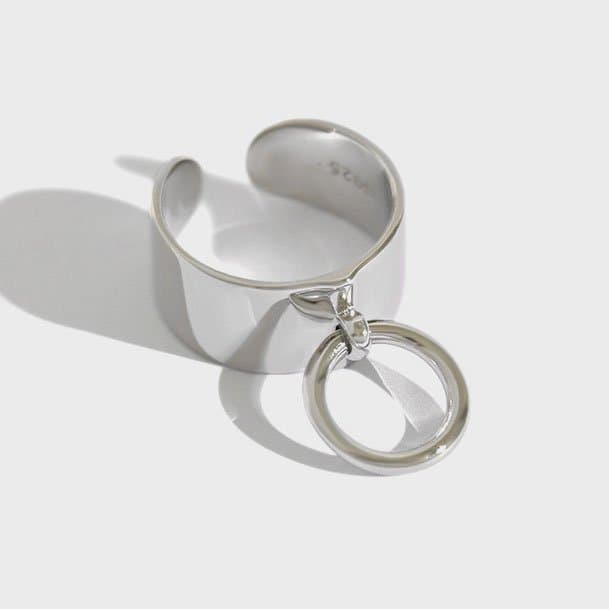 Can Loop 925 Sterling Silver Adjustable Ring