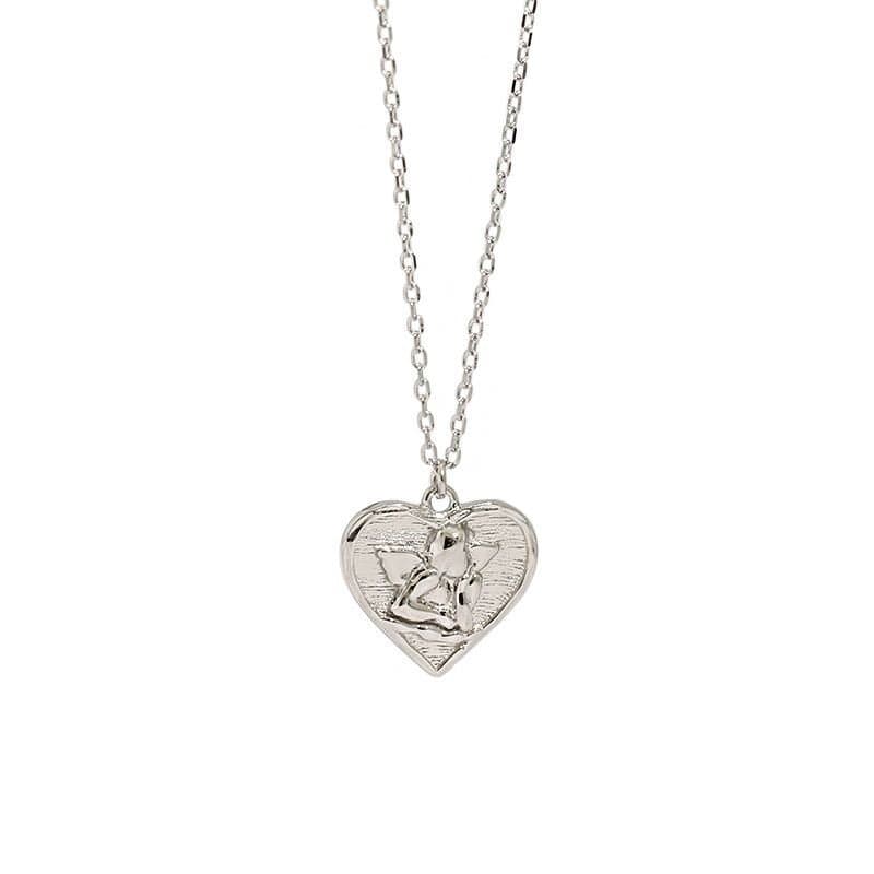 Angel Heart 925 Sterling Silver Necklace