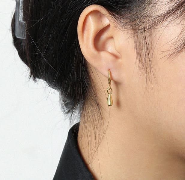 Girl Hearts 925 Sterling Silver Hoop Earrings