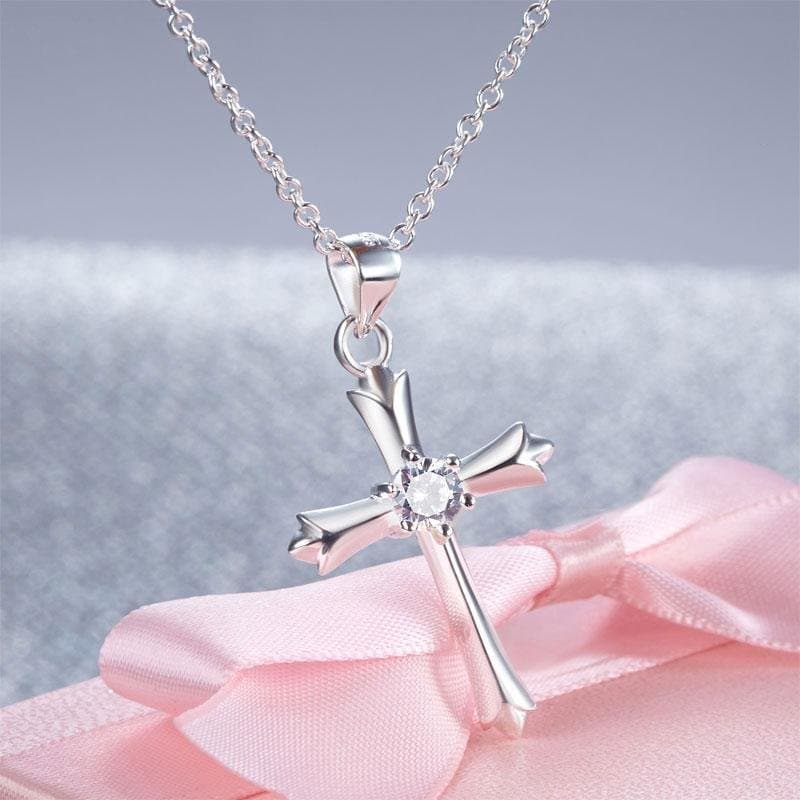Kids Cross Pendant Necklace