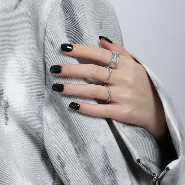 Beads Wave 925 Sterling Silver Adjustable Ring