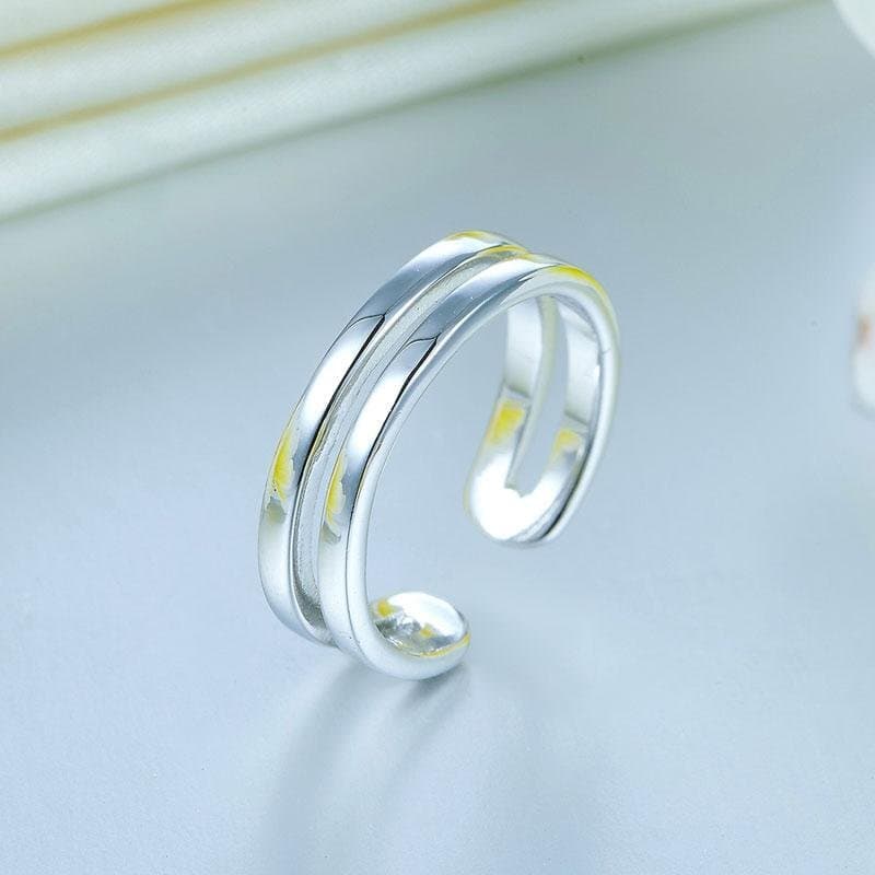 Kids Adjustable Silver Band