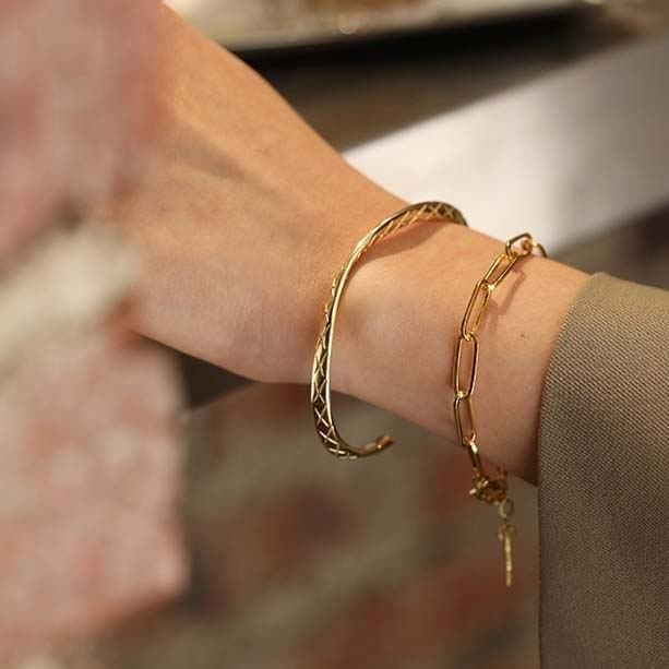 Hollow Chain 925 Sterling Silver Bracelet