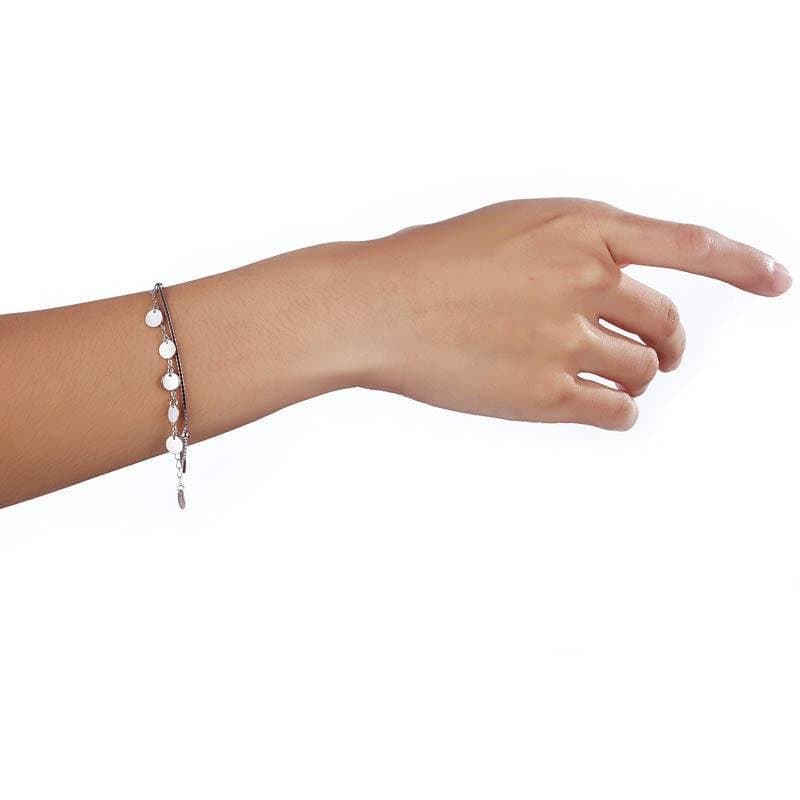 Solid 925 Sterling Silver Bracelet Dangle