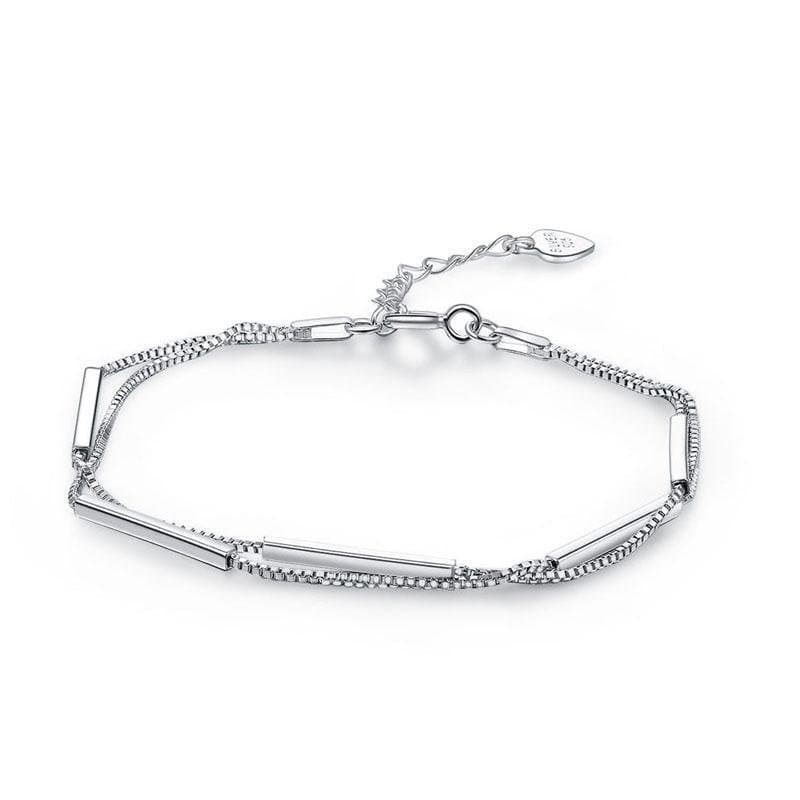 Solid 925 Sterling Silver Bracelet Dangle