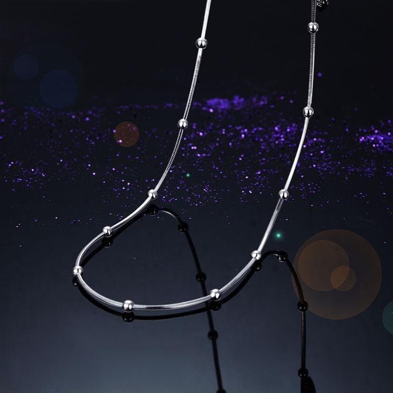 Solid 925 Sterling Silver Chain Necklace