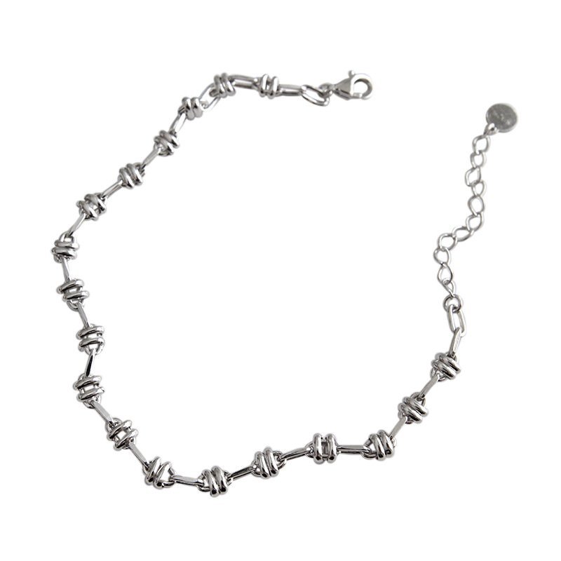 Honey Moon Lover Beads 925 Sterling Silver Bracelet