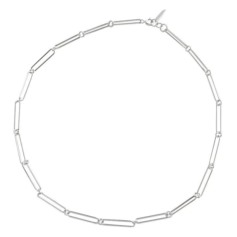 Hollow Chian 925 Sterling Silver Choker Necklace