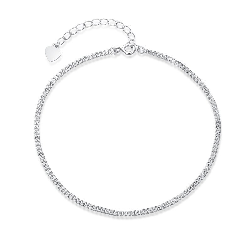 Chain 925 Sterling Silver Anklet